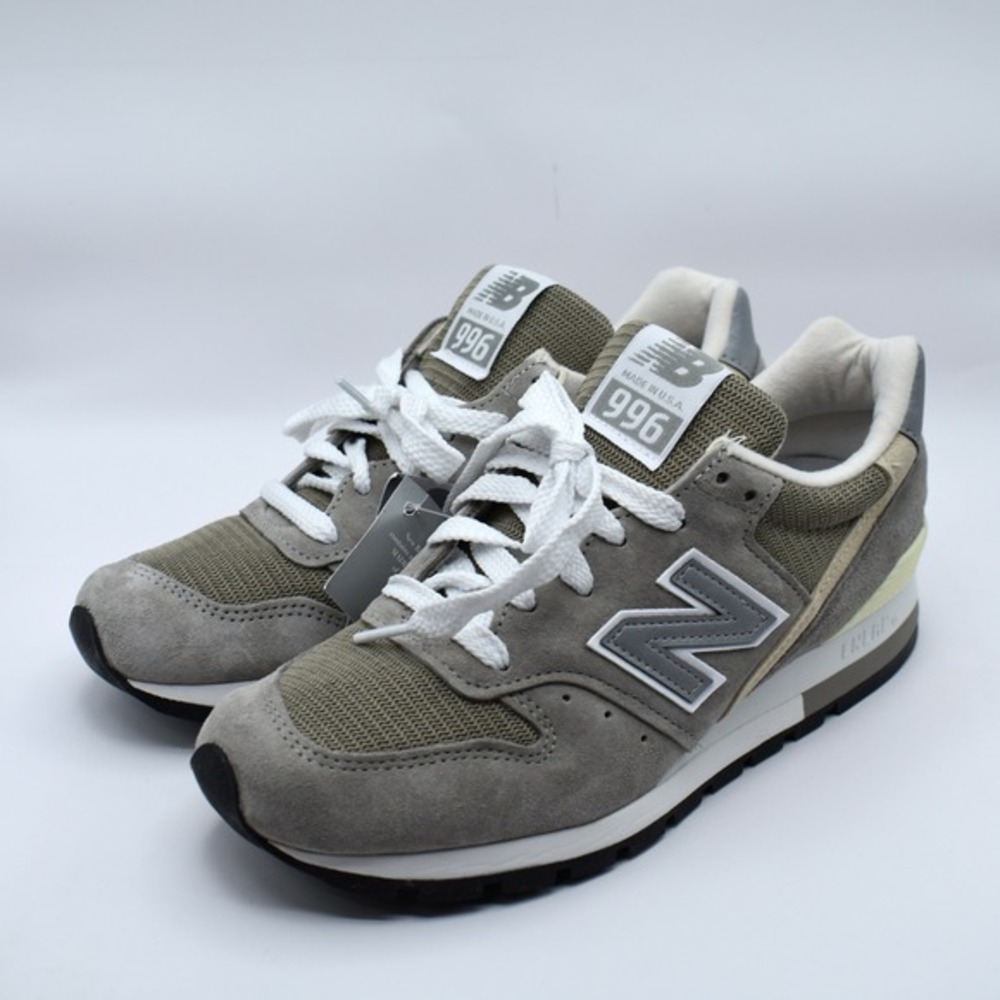 New Balance 996 Made in USA MIUSA Suede Sneakers‎ Size M 6.5 / W 8 Grey U996GR